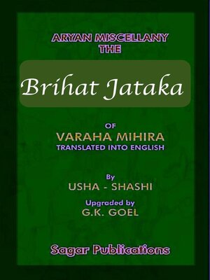 cover image of Brihat Jataka